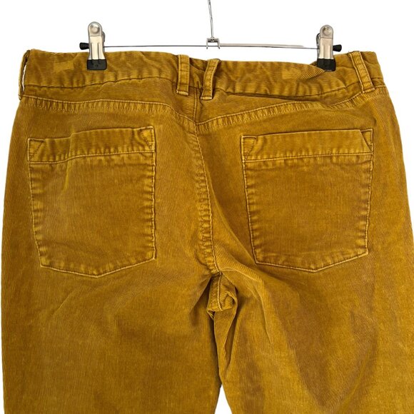 J Crew Size 12S Favorite Fit Corduroy Pants Stretch Slacks Cords Slim Straight - Picture 8 of 11